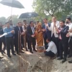 Inauguration of the Construction Work of Academic Building–2 at Hamdard University Bangladesh